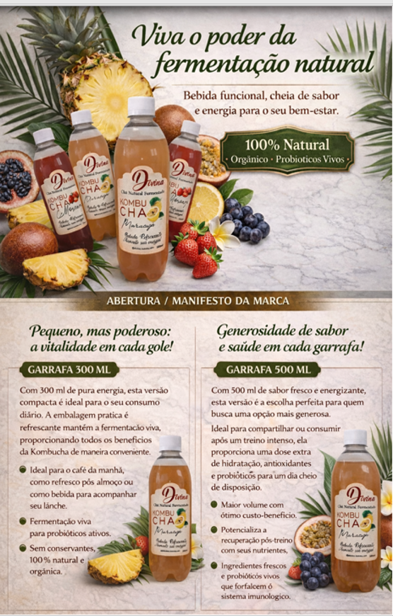 Catálogo Divina Kombucha - Linha de Produtos